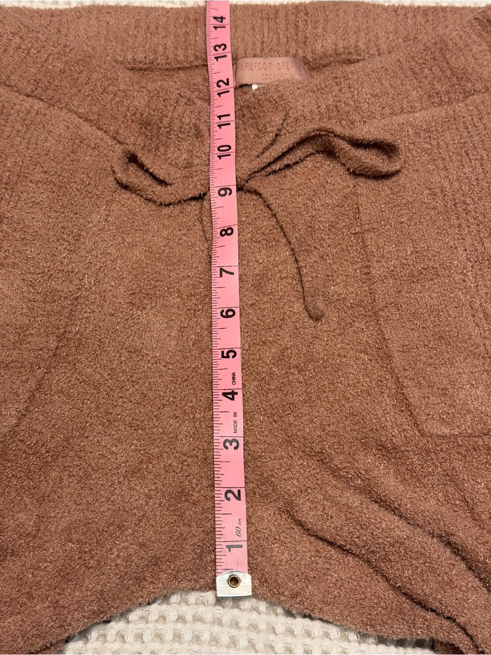 Barefoot Dreams CozyChic Lite Rib Blocked Pants 🤎 | Medium | Tierra | EUC - Picture 6 of 14